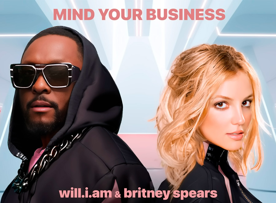 Фото: Бритни Спирс и Will.i.am объединились в новом клубном сингле "Mind Your Business"