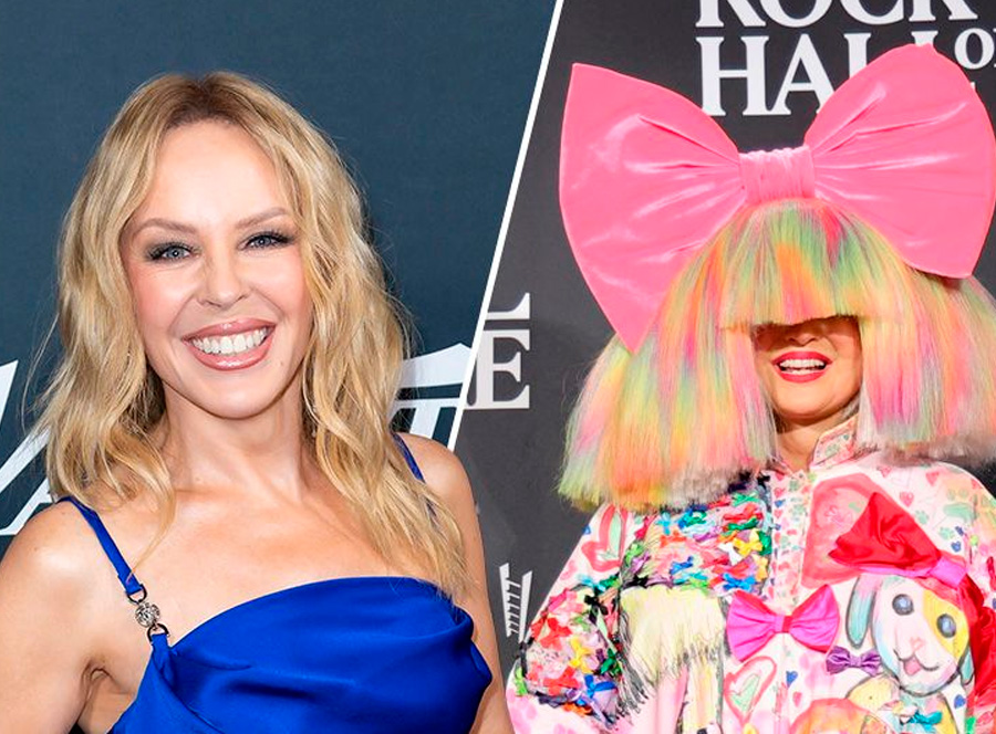 Фото: Sia and Kylie Minogue